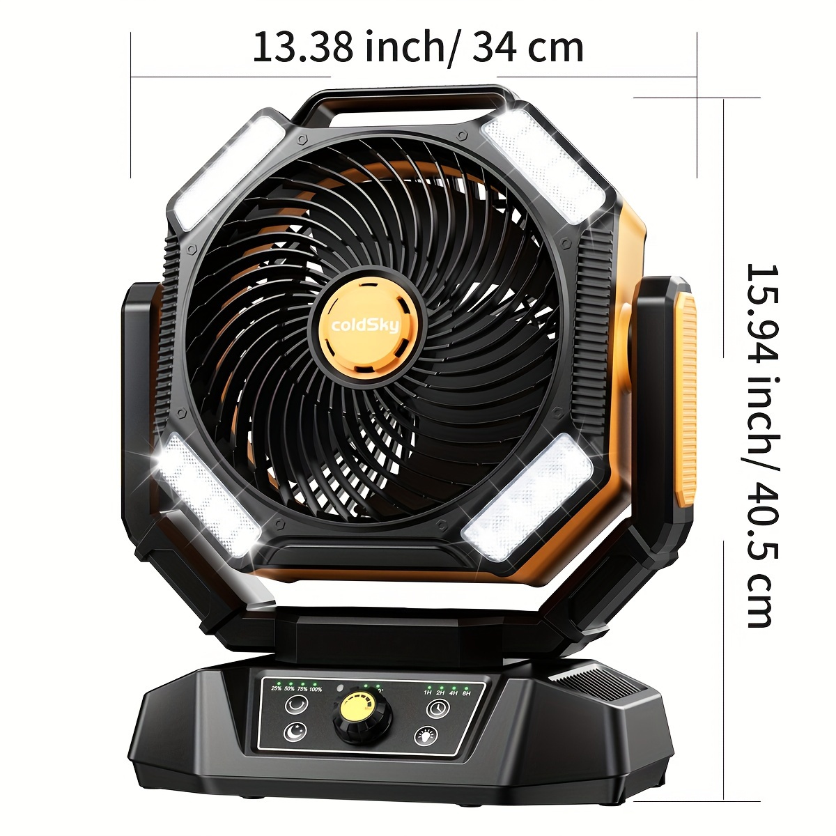 coldSky  Camping Fan, Battery  - огляд і ціна Power Outage Light