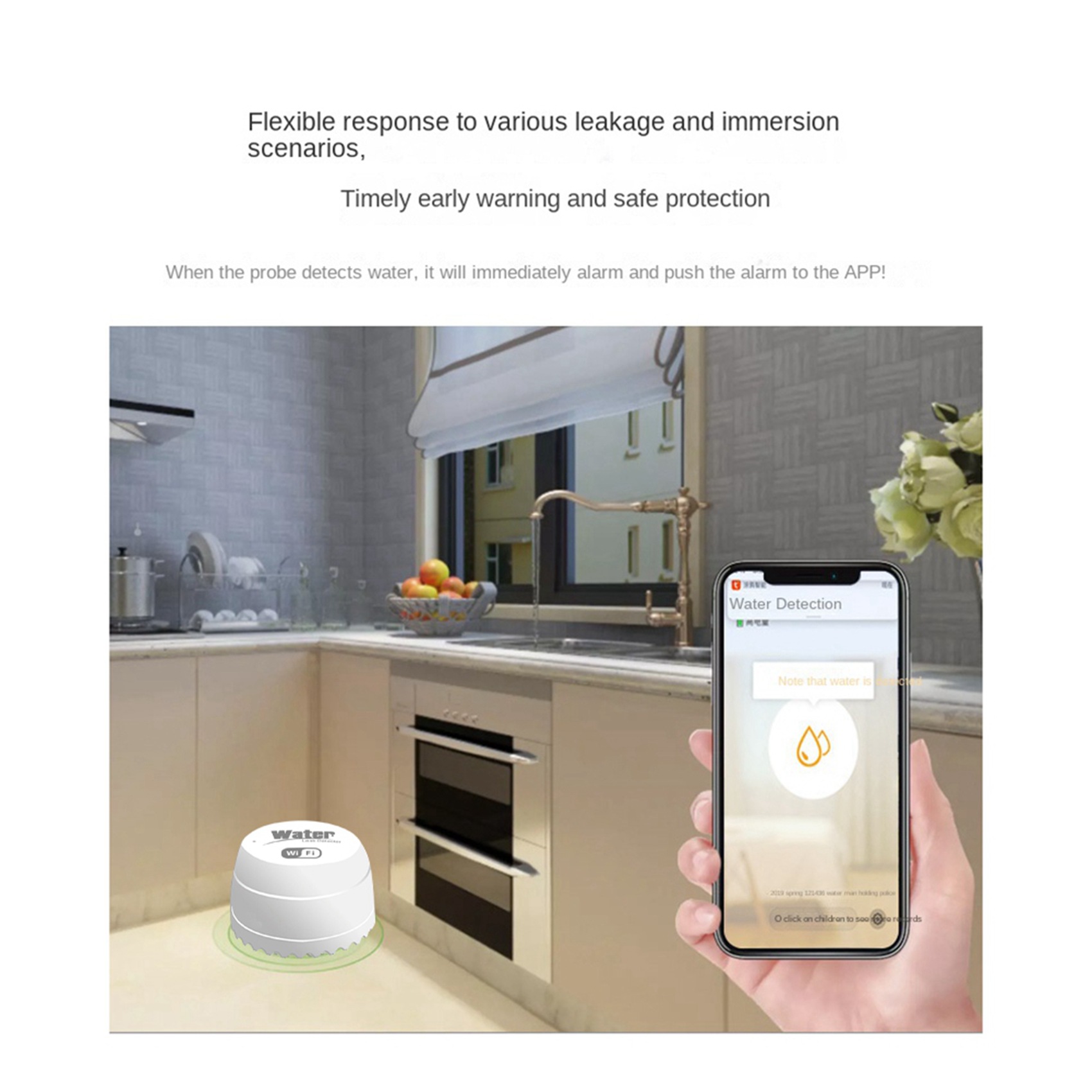 ABKW-3X Wifi Crow Smart Water  - огляд і ціна Water Alarm Sensor