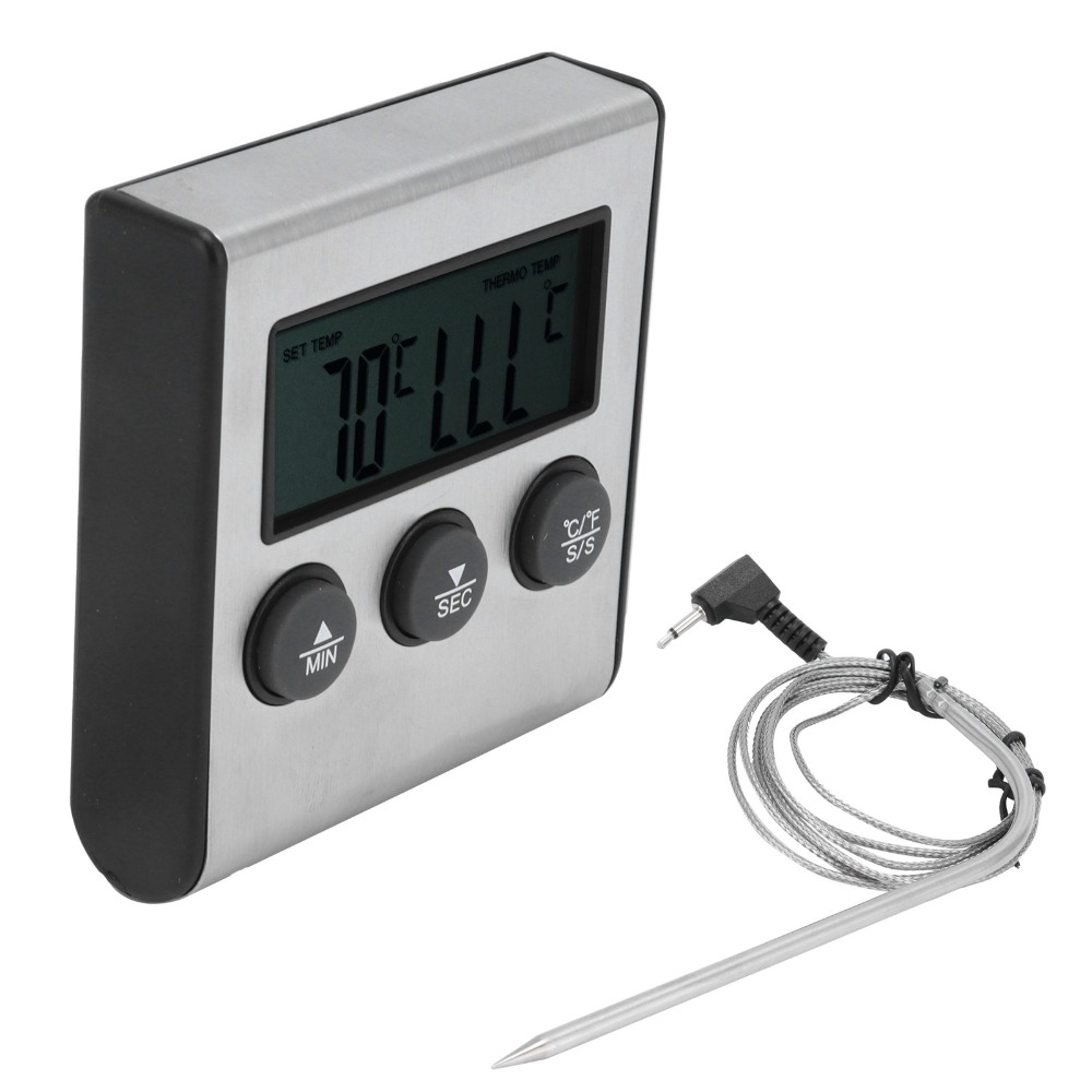 Silver Digital BBQ Meat Thermo - огляд і ціна Pool Alarm Float