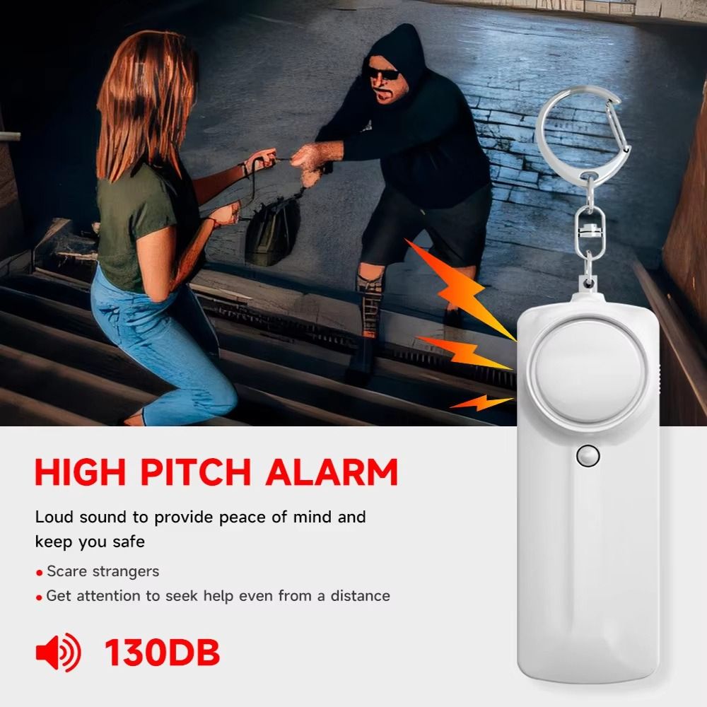 130dB Loud Personal Security A - огляд і ціна Personal Alarm Keychain