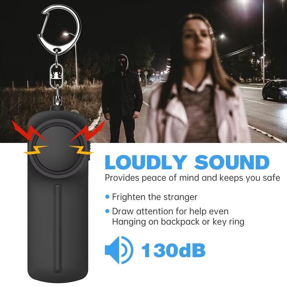 130dB Loud Personal Security A - огляд і ціна Personal Alarm Keychain