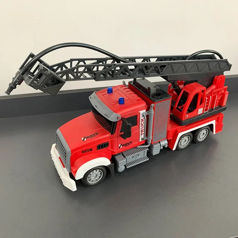 2.4G RC Fire Engine Car with S - огляд і ціна Fire Escape Ladder