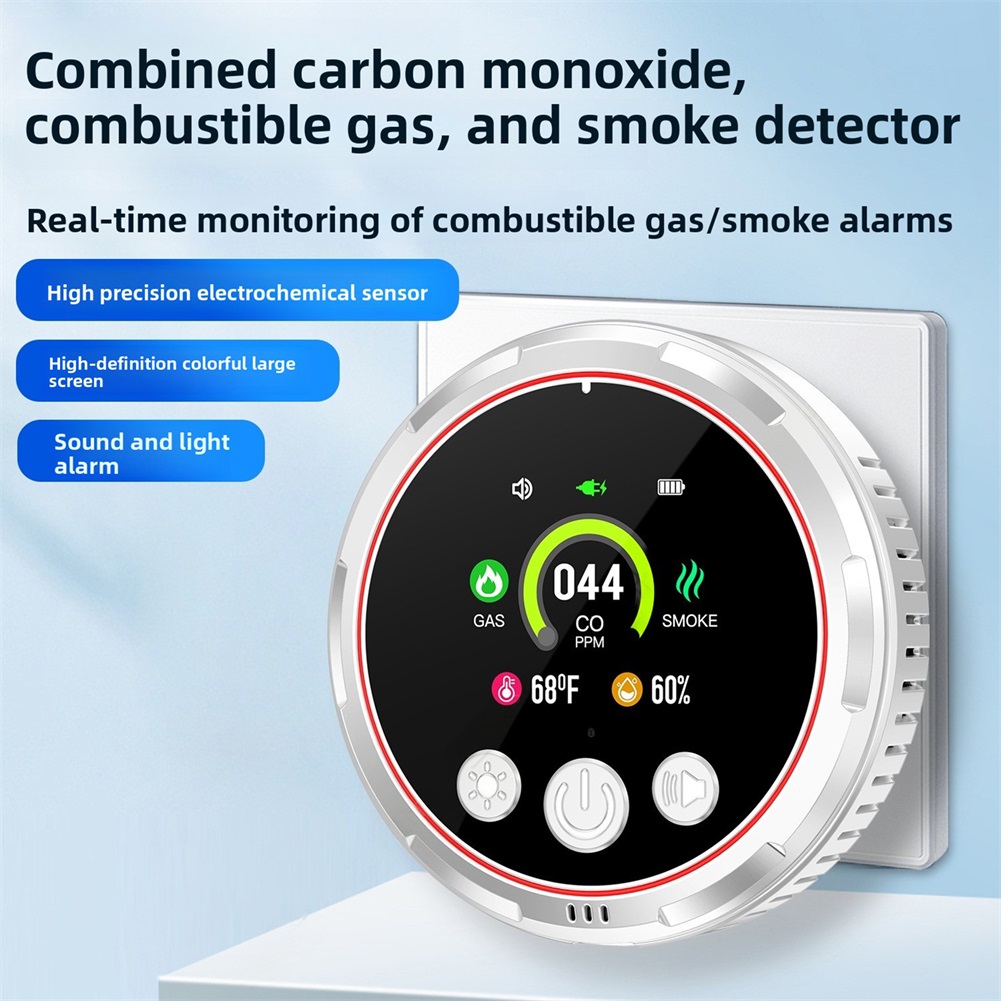 Home Safety Alarm,5 in 1 Carbo - огляд і ціна Co Detector Plug