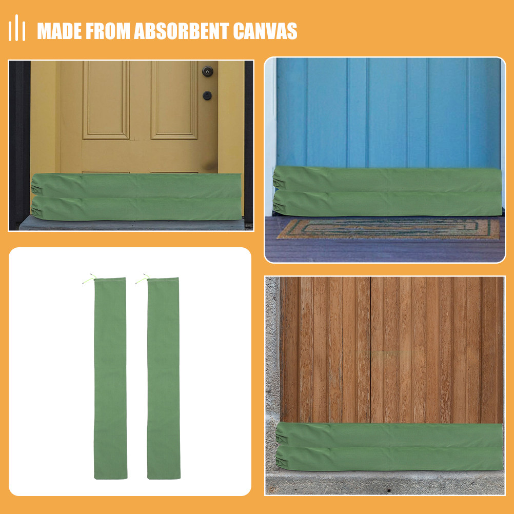 2Pcs Long Canvas Sand Bags Reu - огляд і ціна Flood Barrier Bag