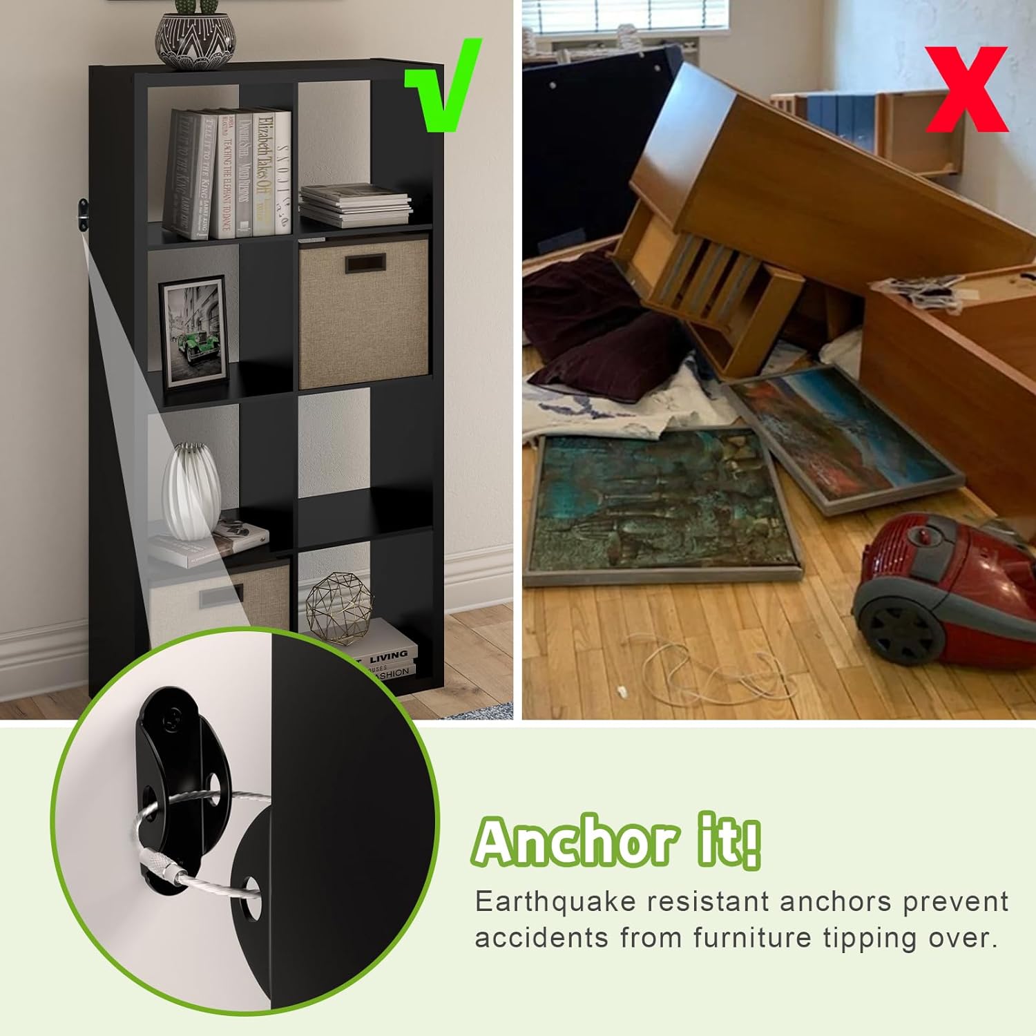 Furniture Anchors Furniture St - огляд і ціна Earthquake Anchor Strap