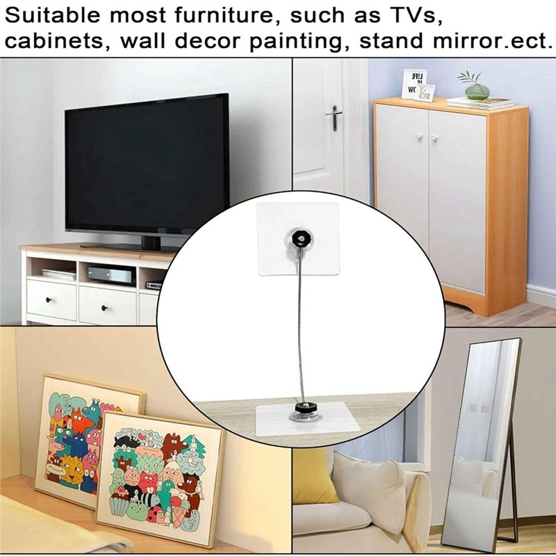 MACH-Furniture Straps For Baby - огляд і ціна Earthquake Anchor Strap
