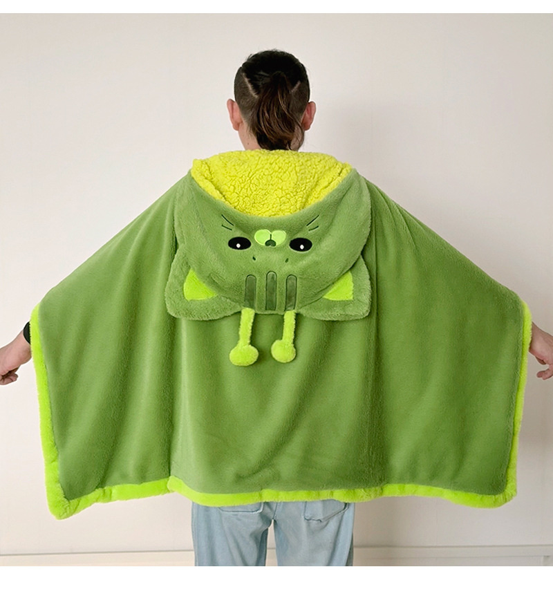 Cartoon Cute Alien Cat Hooded  - огляд і ціна Fire Blanket Kitchen