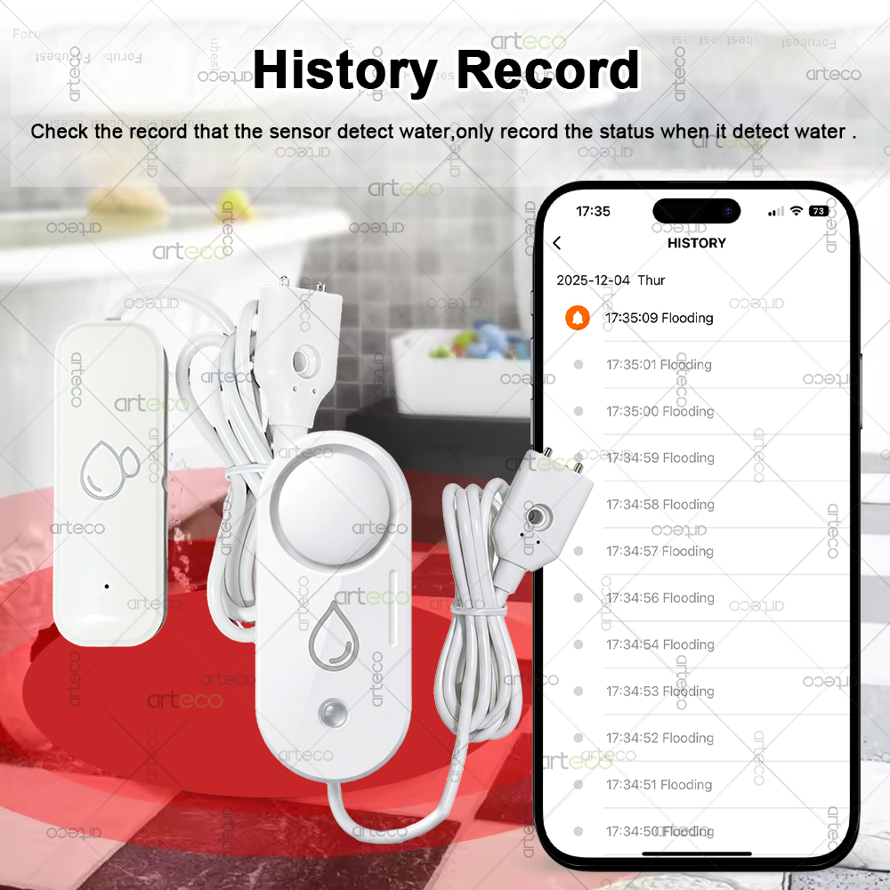 Zigbee Water Leakage Sensor Fl - огляд і ціна Water Alarm Sensor