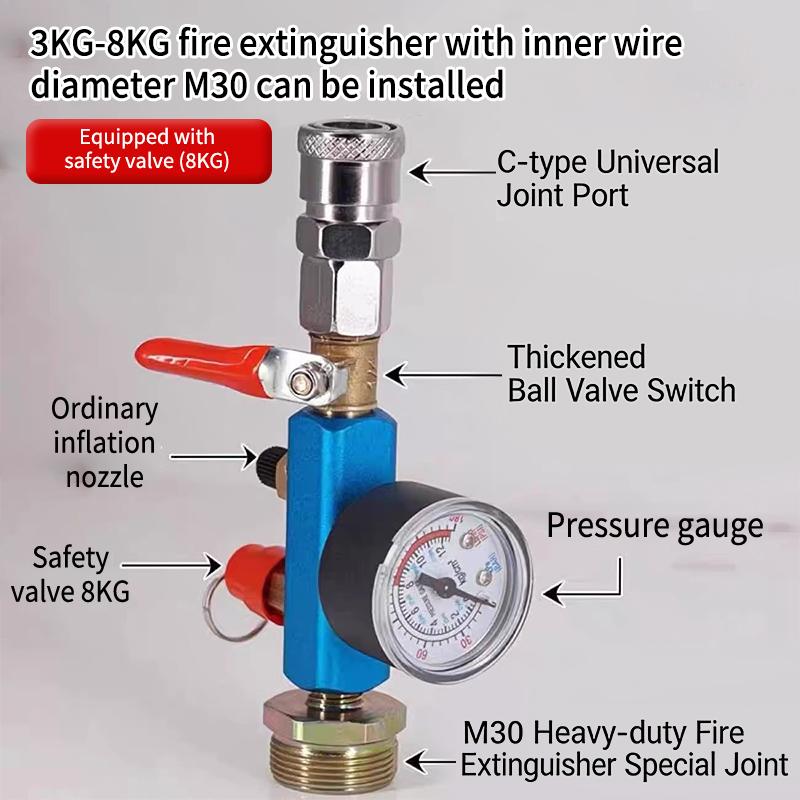 Air Pump Pressure Adapter Conv - огляд і ціна Fire Extinguisher Small
