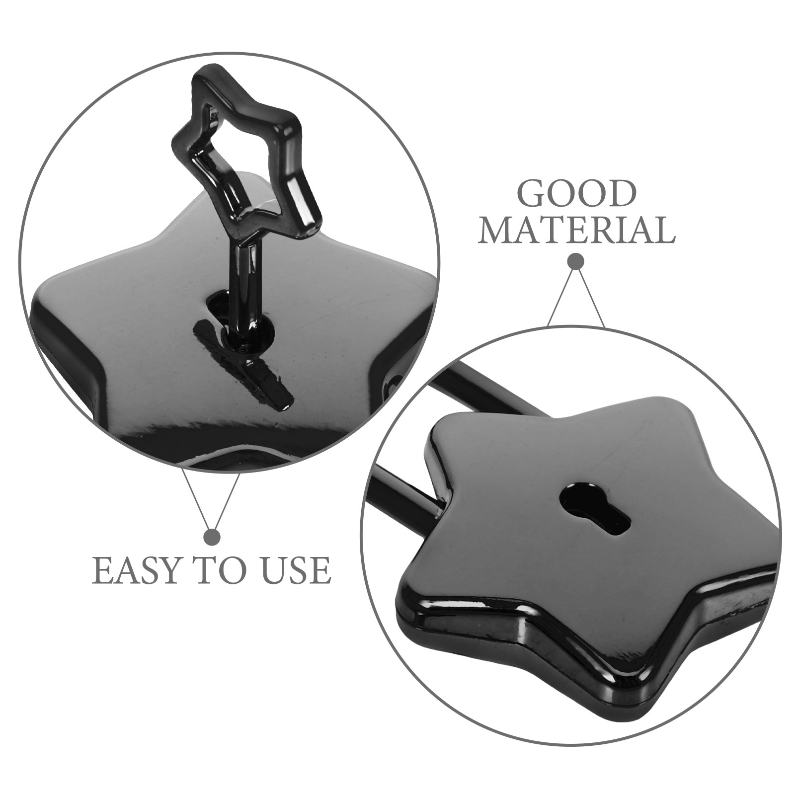 Small Star Shaped Mini Noteboo - огляд і ціна Lockbox Key Secure