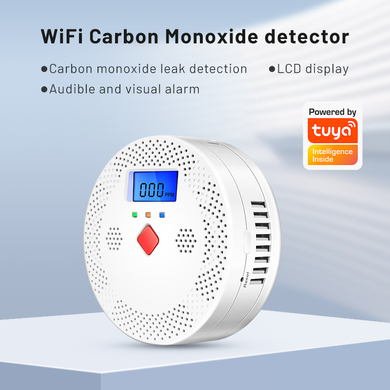 Tuya WiFi Smart Carbon Monoxid - огляд і ціна Co Detector Plug