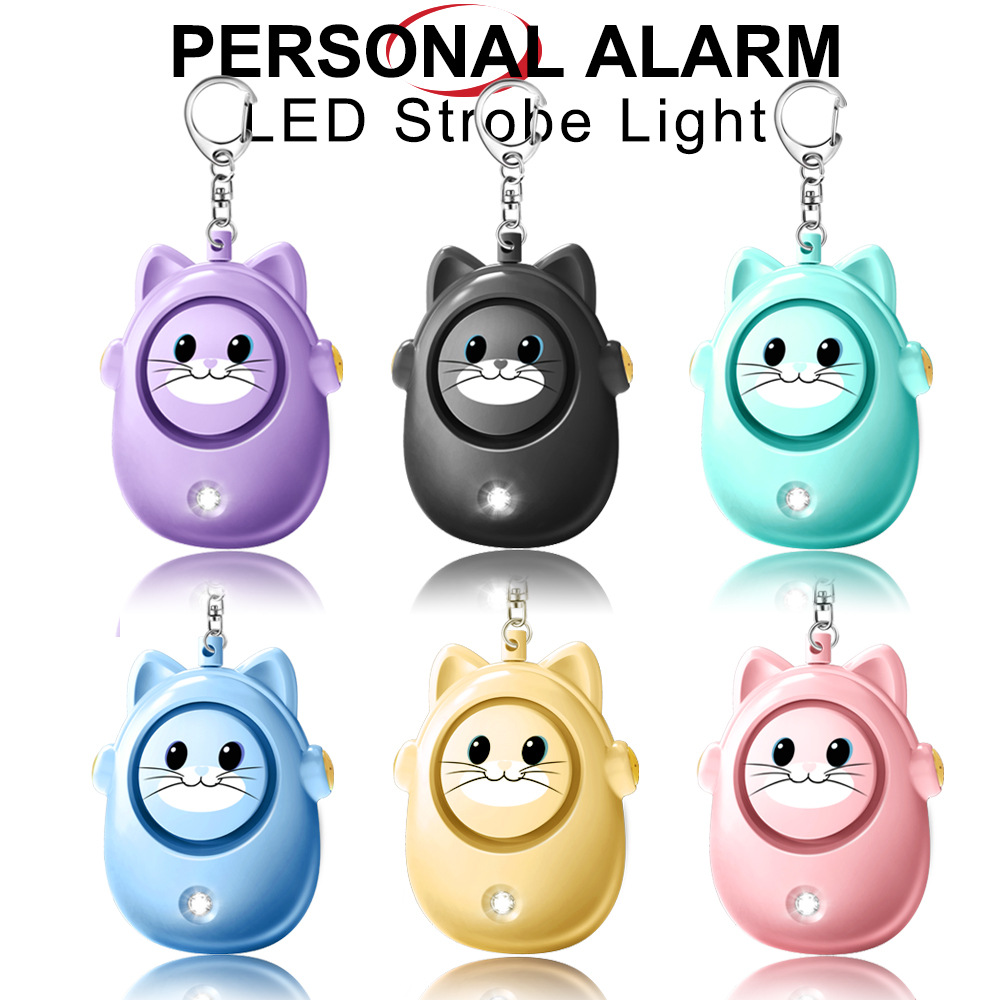 H8 2024 New Cute Cat Personal  - огляд і ціна Personal Alarm Keychain