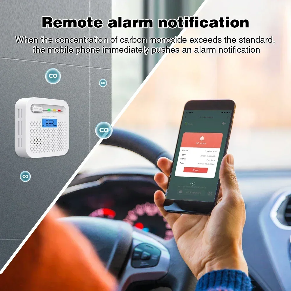 Arumny Tuya Smart WiFi CO Dete - огляд і ціна Co Detector Plug