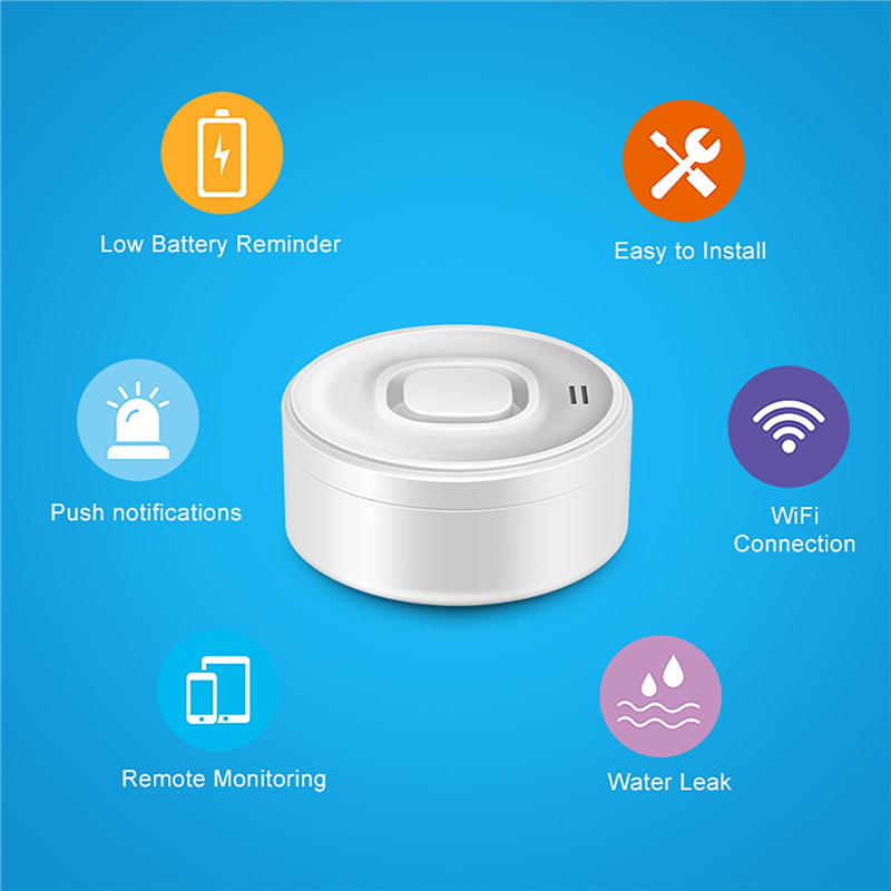 Smart WIFI Water Leak Detector - огляд і ціна Water Alarm Sensor