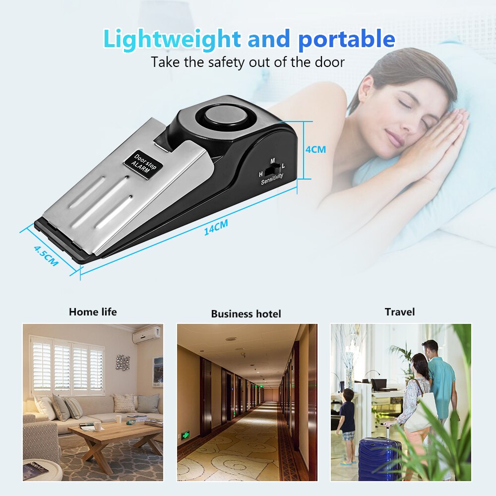 Wireless Door Stop Alarm Syste - огляд і ціна Door Stop Alarm