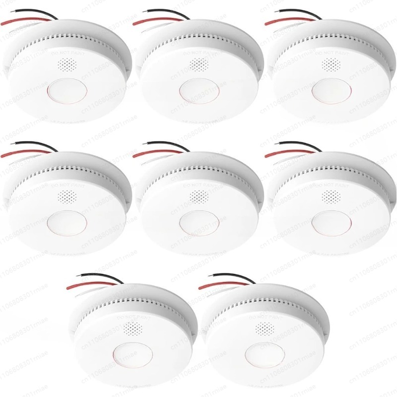 High quality-8pack,Hardwired I - огляд і ціна Smoke Detector Interconnected