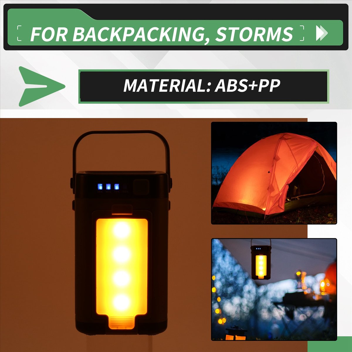 X08A Foldable LED Camping Lant - огляд і ціна Power Outage Light