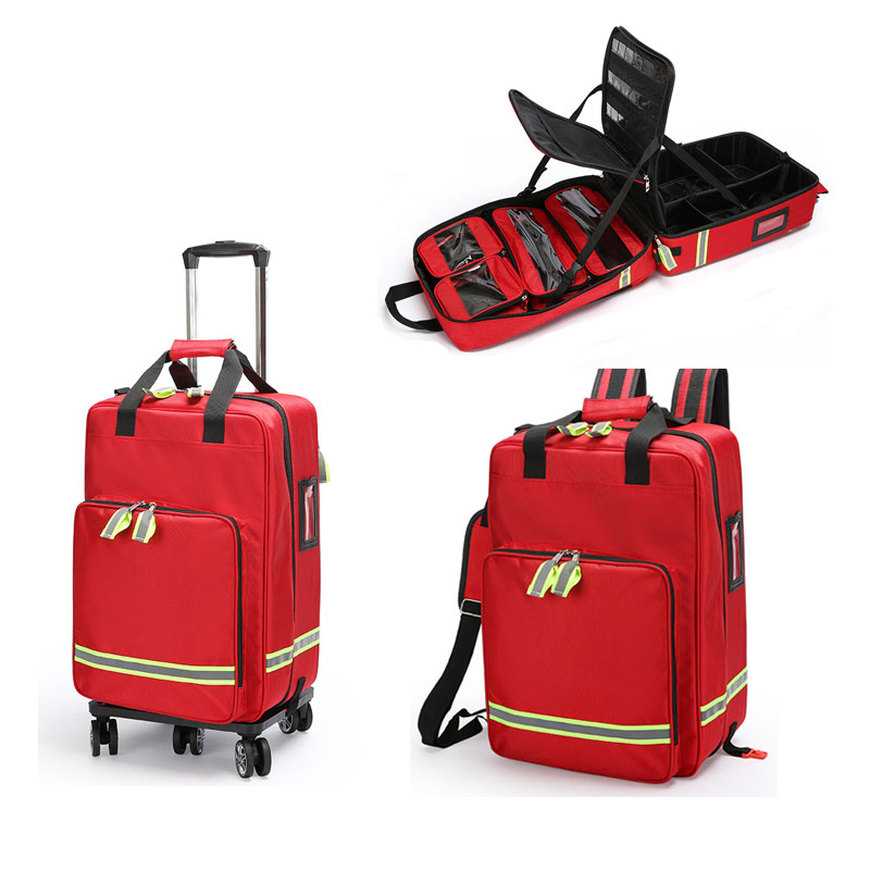 Large Capacity Empty Trolley F - огляд і ціна First Aid Bag Kit