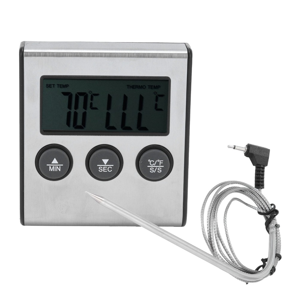 Silver Digital BBQ Meat Thermo - огляд і ціна Pool Alarm Float