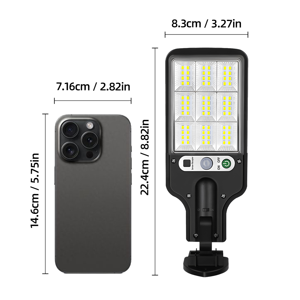 1/8pc Solar Outdoor Floodlight - огляд і ціна Power Outage Light