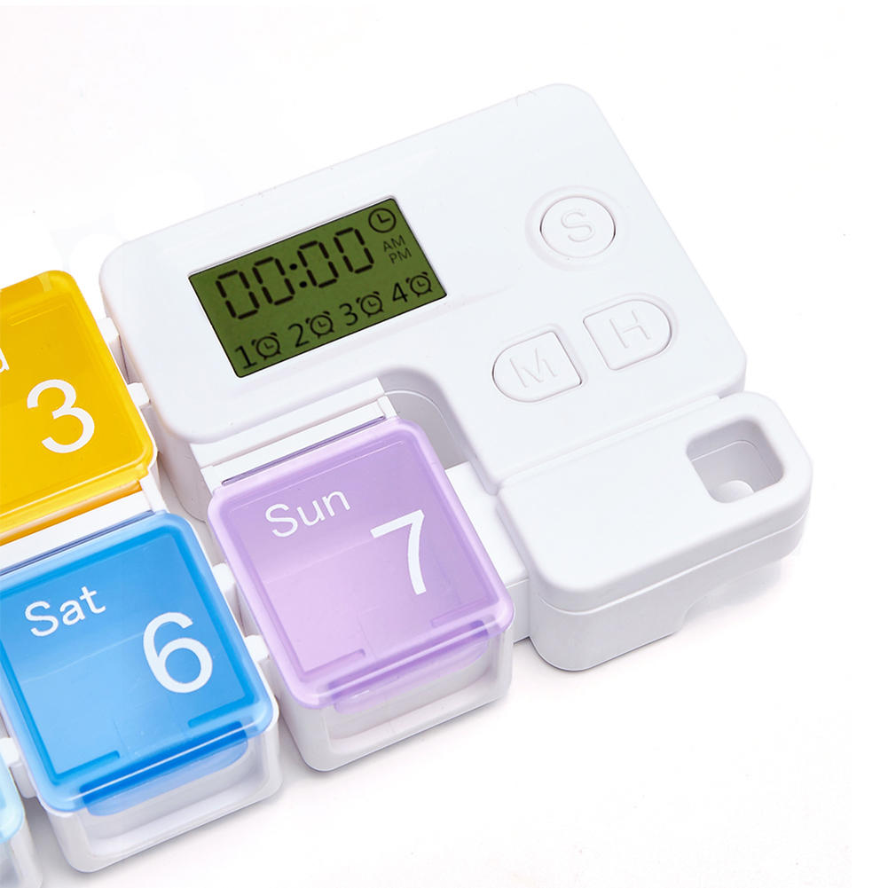 Drug Storage Alarm Box Daily W - огляд і ціна Medicine Cabinet Lock