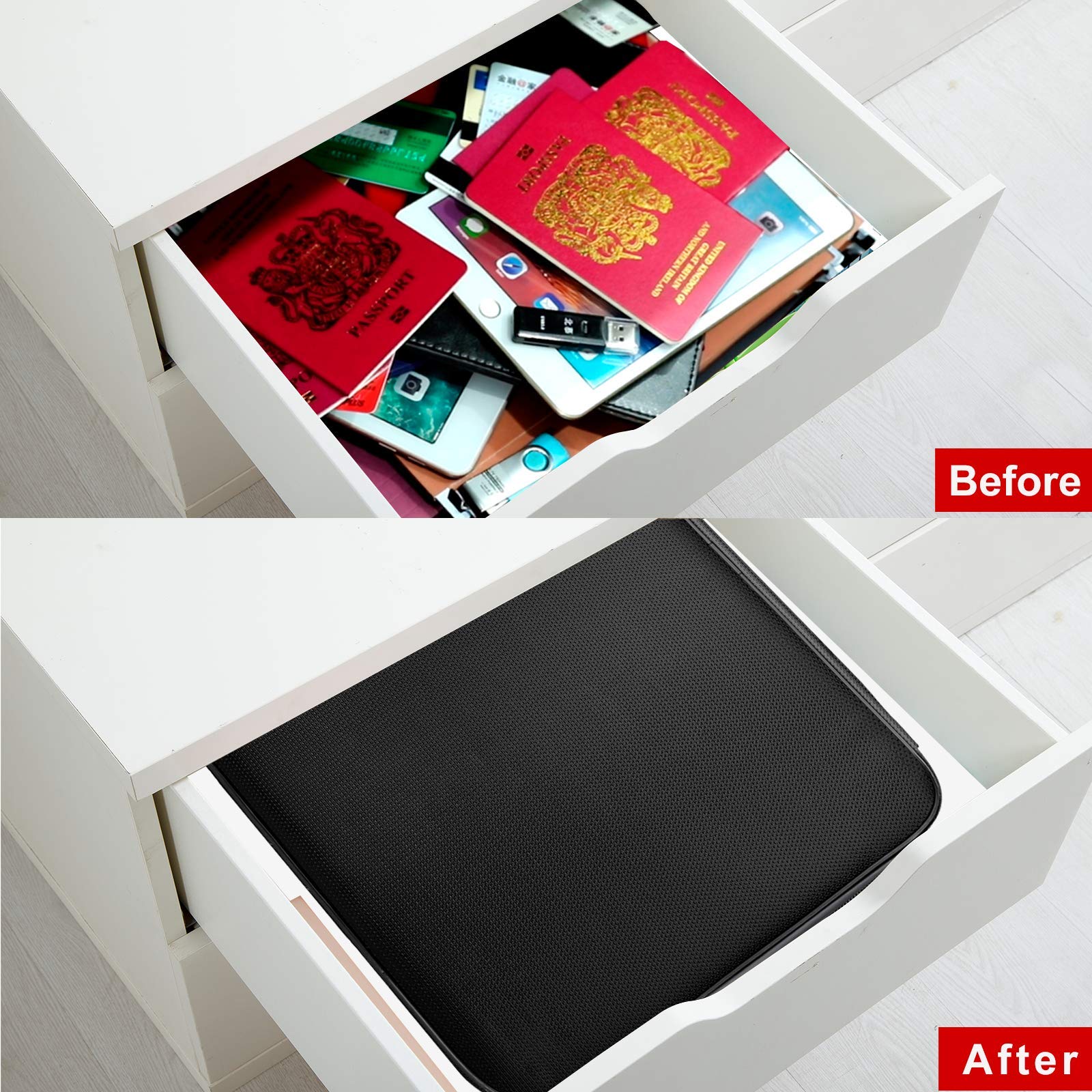 Fireproof Document Box Water-r - огляд і ціна Fire Safe Document