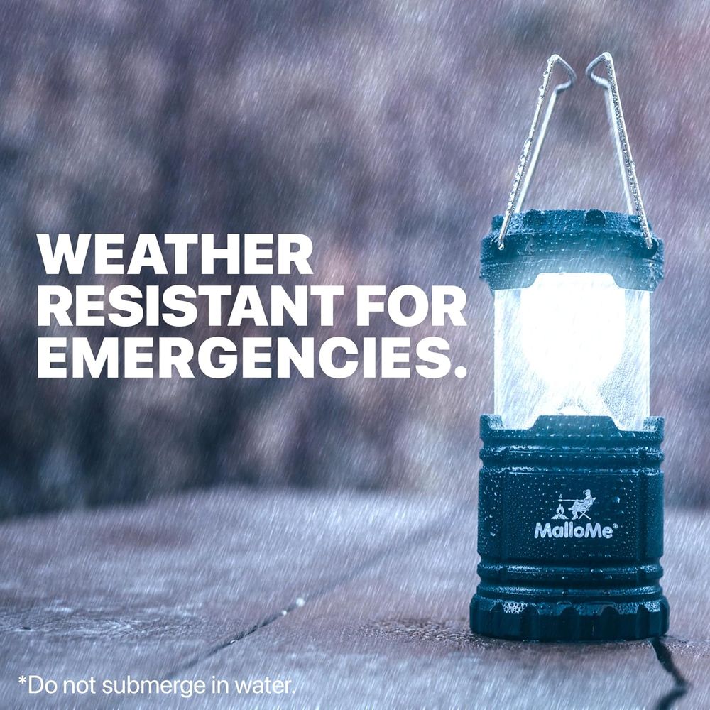 Multicolor LED Camping Lantern - огляд і ціна Power Outage Light