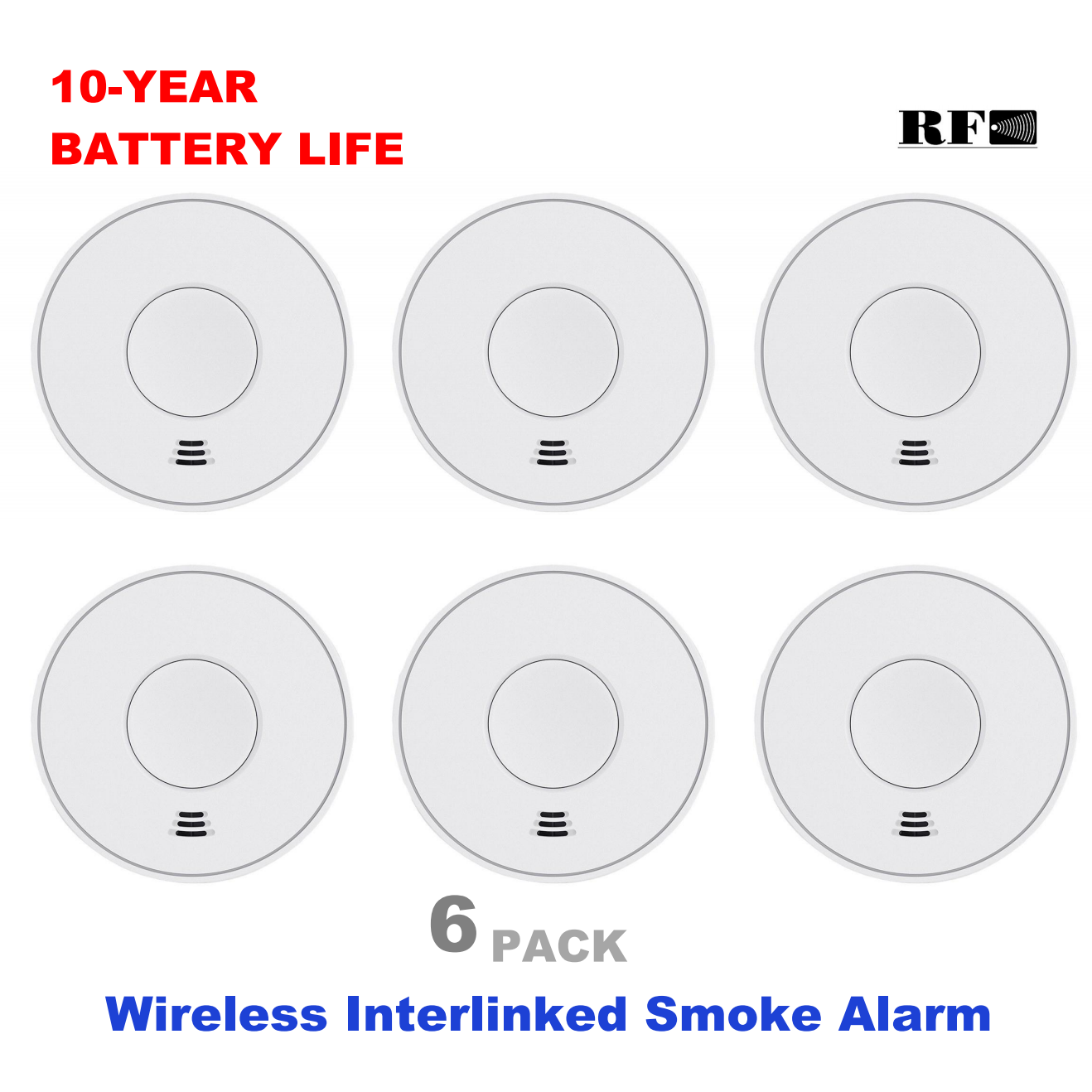 Wireless Interlinked Smoke Ala - огляд і ціна Smoke Detector Interconnected