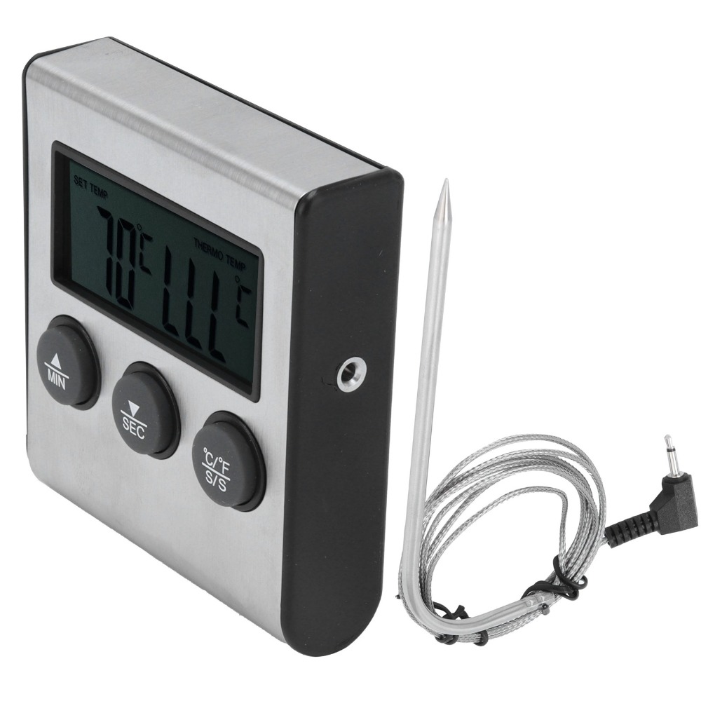 Silver Digital BBQ Meat Thermo - огляд і ціна Pool Alarm Float