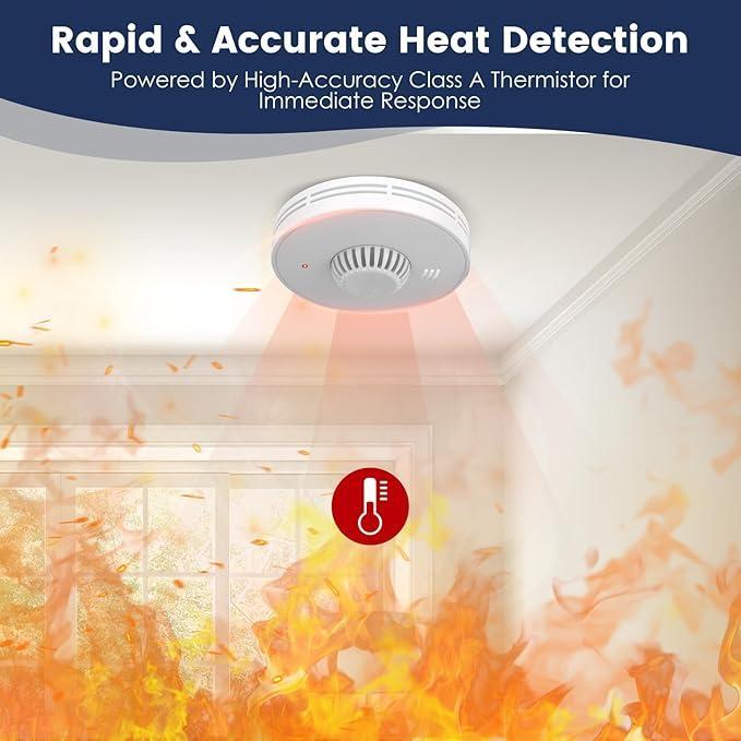 Wireless Interlinked Smoke and - огляд і ціна Smoke Detector Interconnected